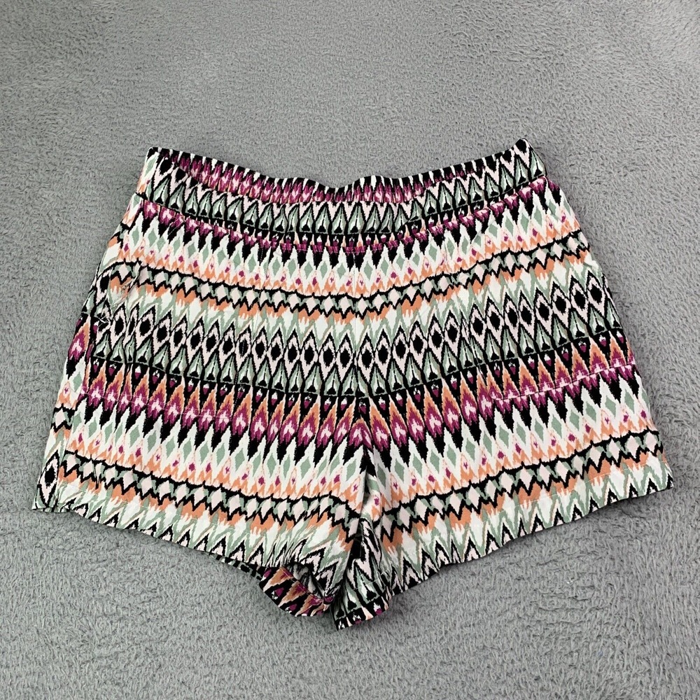 Wildfox Shorts Womens Size XLarge Lightweight  Multicolor Elastic Waist Colorful